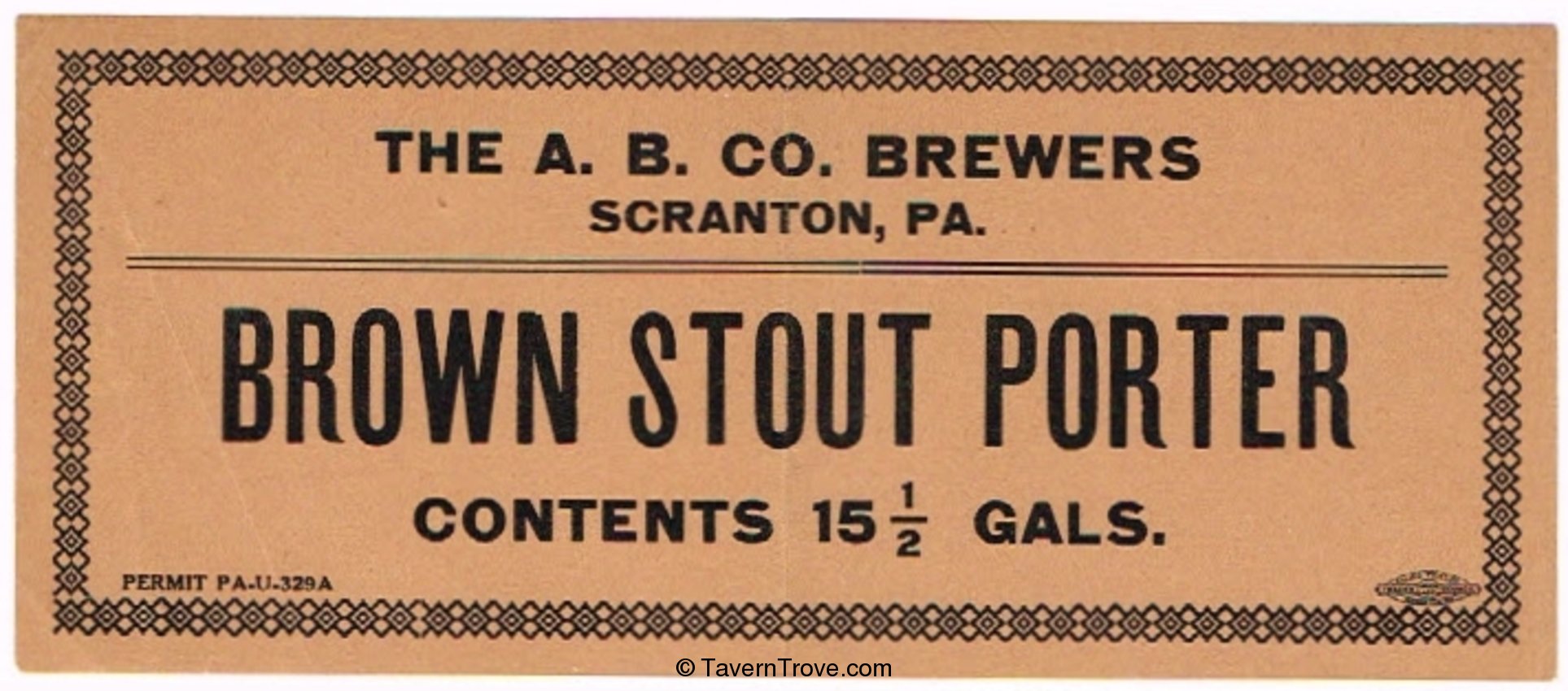 Brown Stout Porter