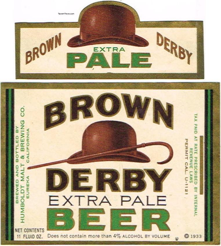 Brown Derby Beer
