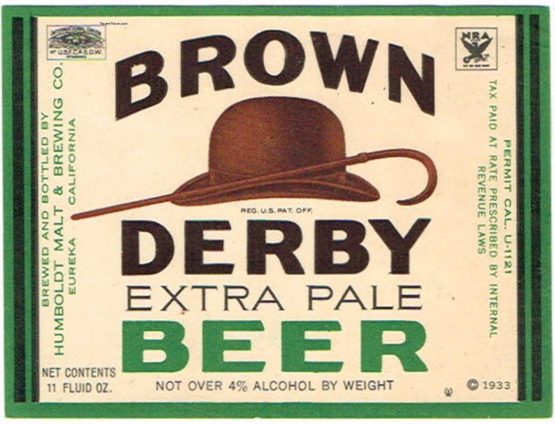 Brown Derby Beer