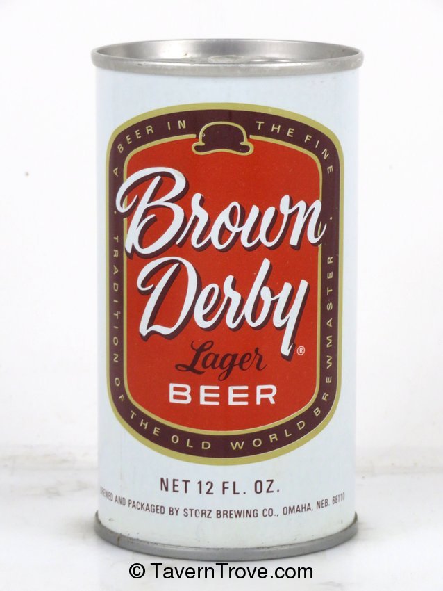 Brown Derby Lager Beer