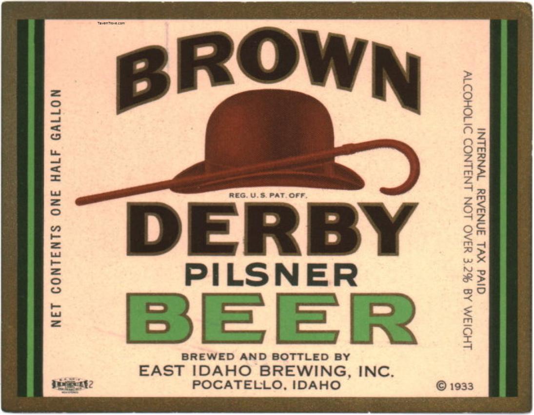Brown Derby Pilsner Beer