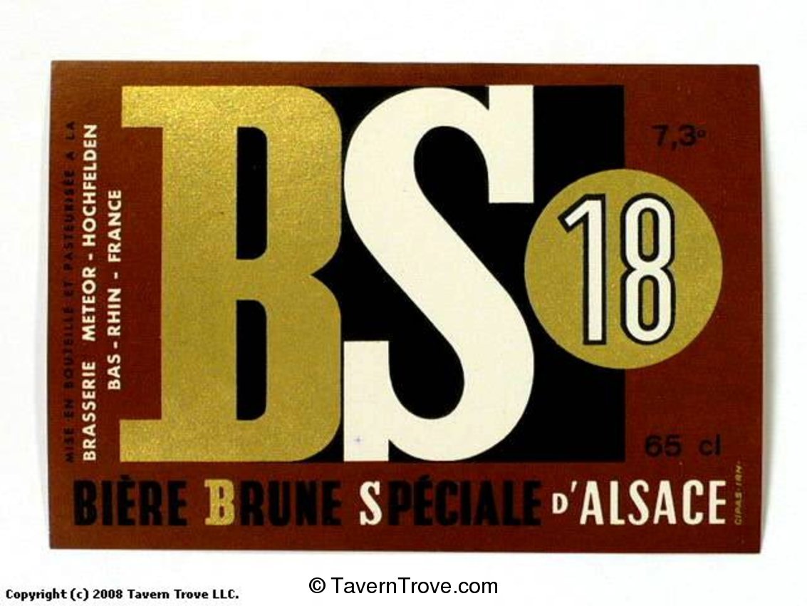 BS Bière Brune Spéciale