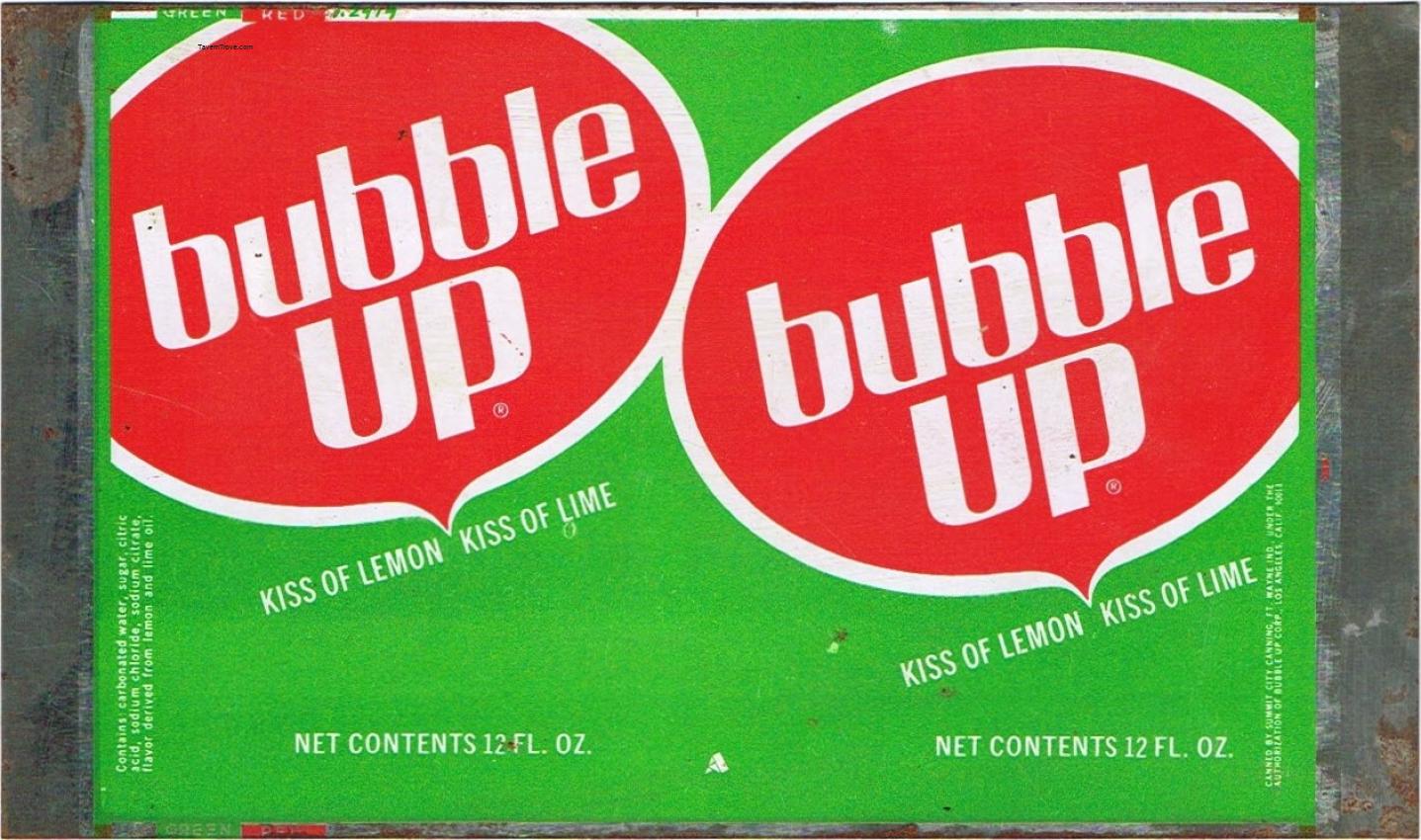 Bubble Up Soda (sheet)
