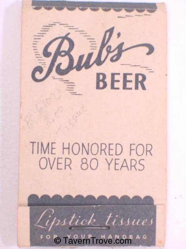 Bub's Beer Lipstic Tissues