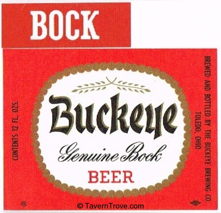 Buckeye Genuine  Bock Beer