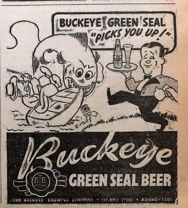 Buckeye Green Seal Beer