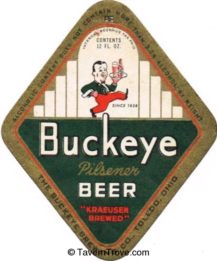 Buckeye Pilsener Beer