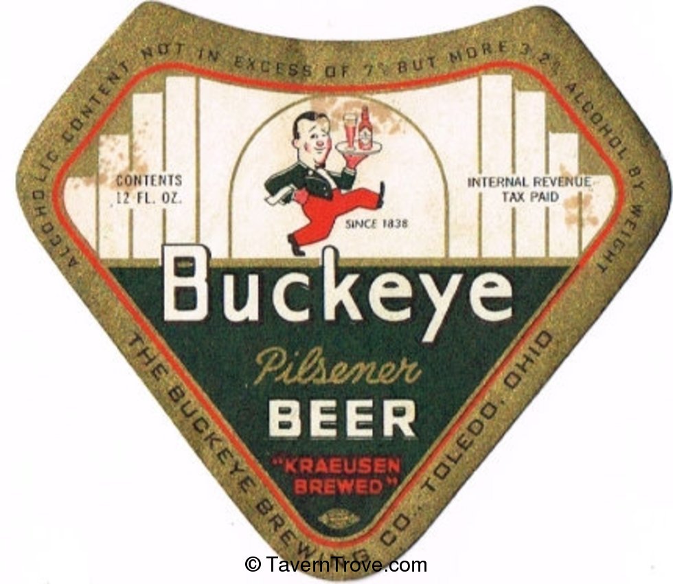 Buckeye Pilsener Beer