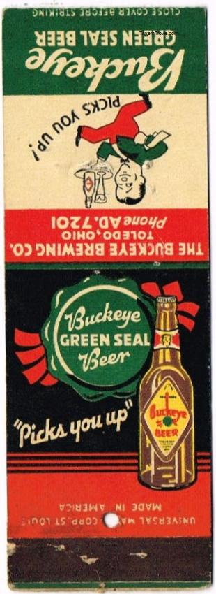 Buckeye Green Seal Beer
