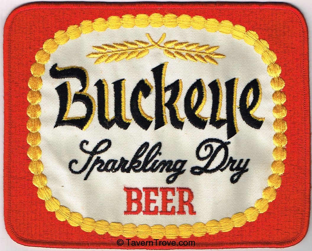 Buckeye Sparkling Dry Beer (back patch)