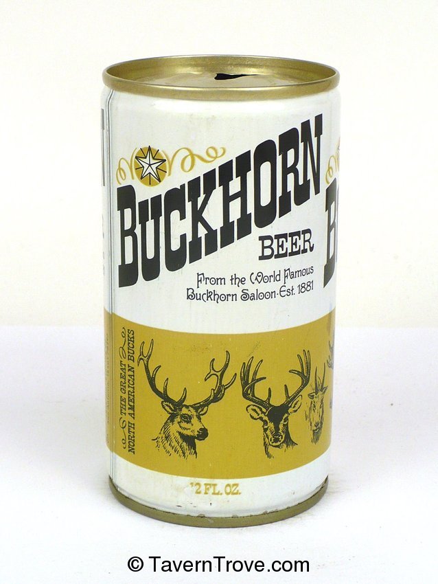 Buckhorn Beer chain stitch patch