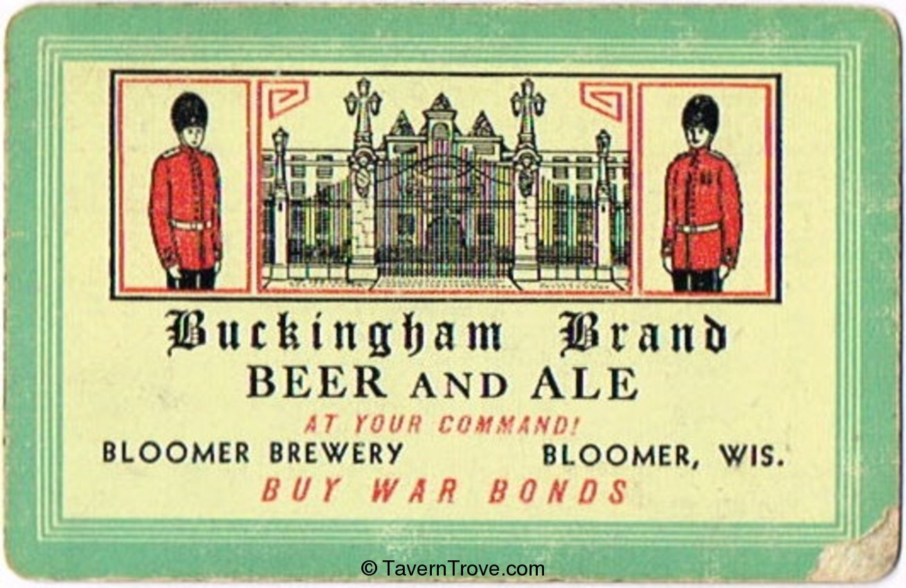 Buckingham Brand Beer And Ale Jack Diamonds