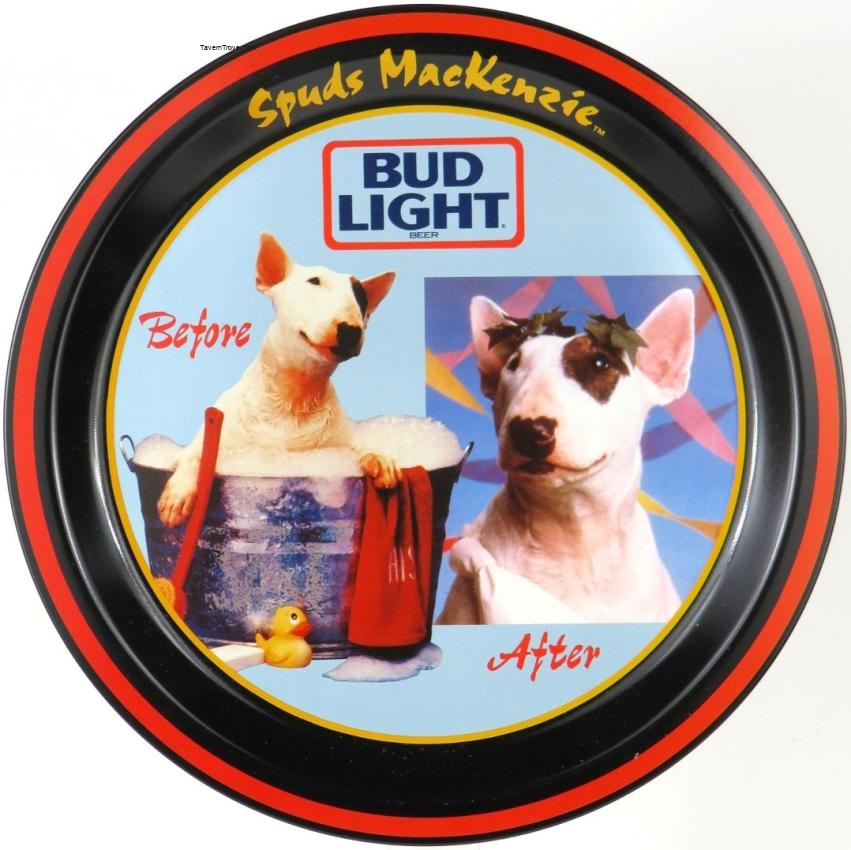 Bud Light Beer Spuds Mackenzie 