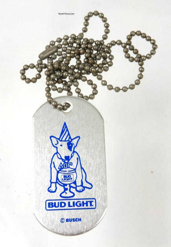 Bud Light Beer Spuds Mackenzie Dog Tag