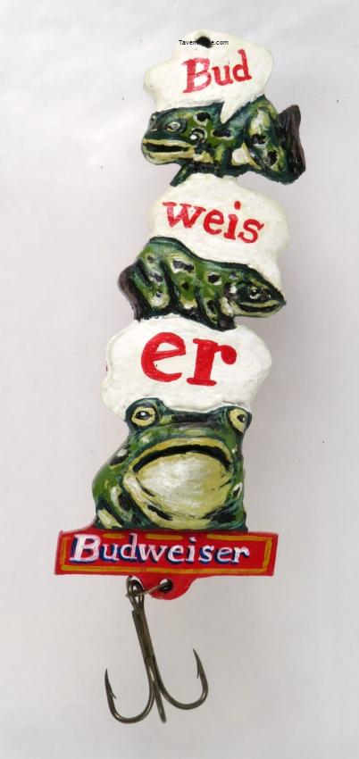 Budweiser Beer Frog Totem Pole
