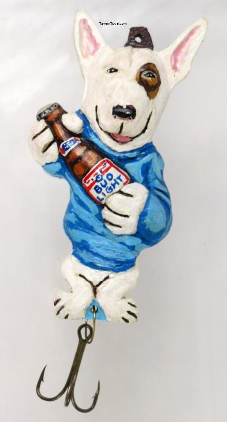 Bud Light Spuds Mackenzie With Bottle