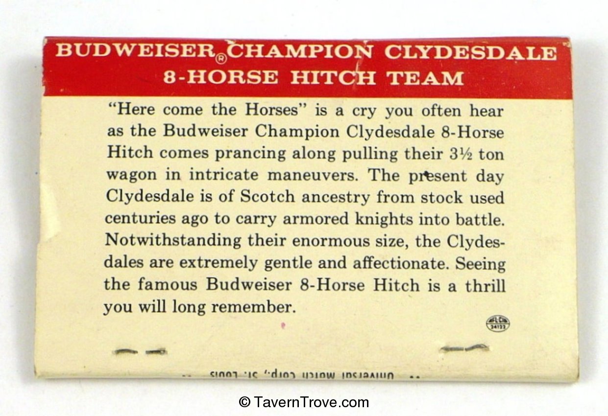 Budweiser 8 Horse Hitch