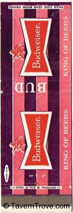 Budweiser Beer (Maroon/Pink)
