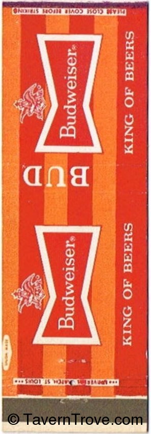 Budweiser Beer (Orange/Red)