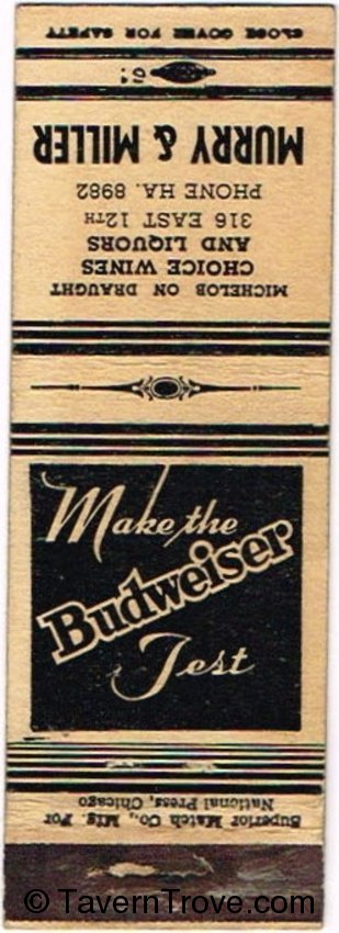 Budweiser Beer (white)