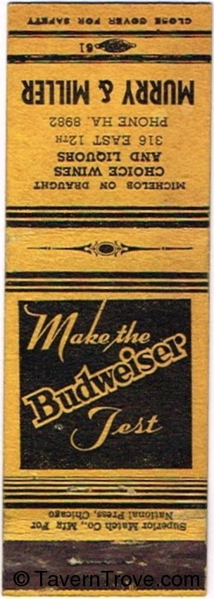 Budweiser Beer (yellow)