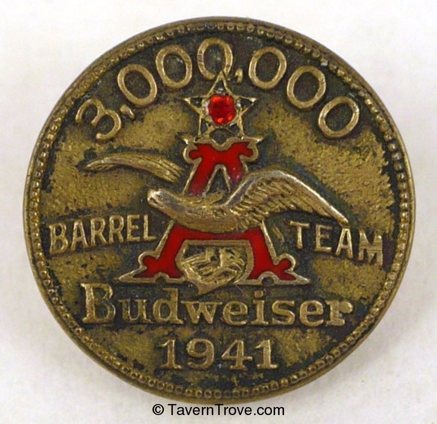 Budweiser Beer 3,000,000 Barrel Team