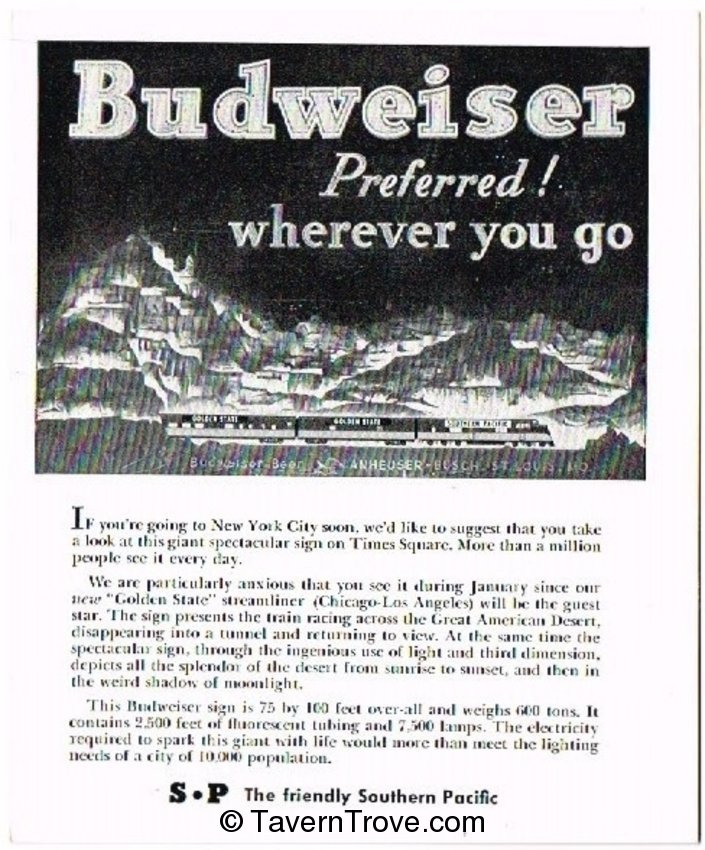 Budweiser Beer