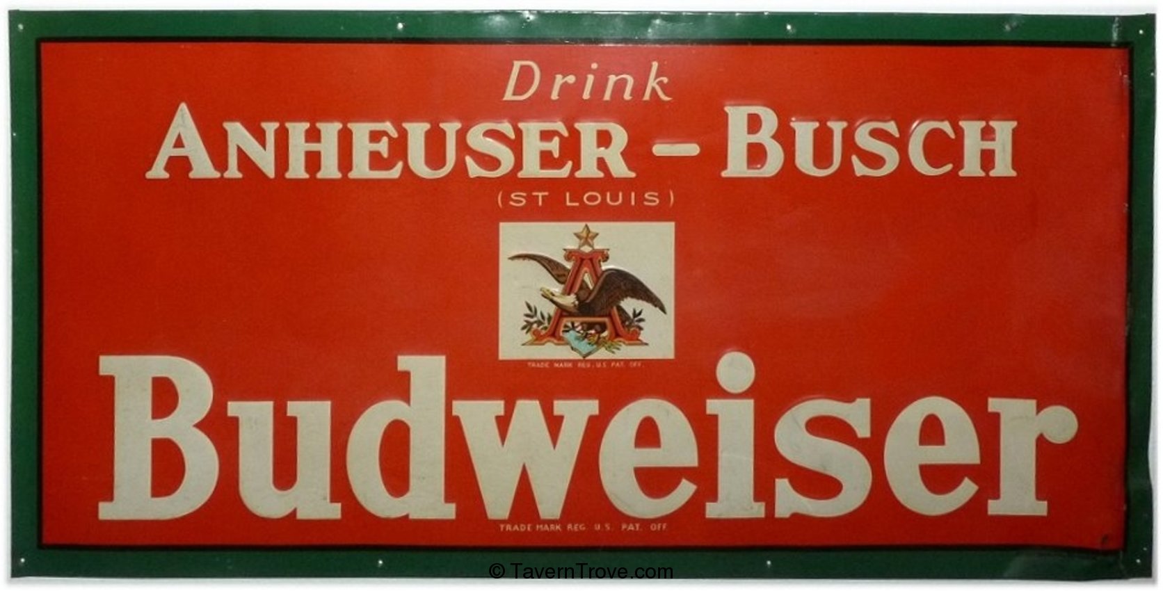 Budweiser Beer tin tacker