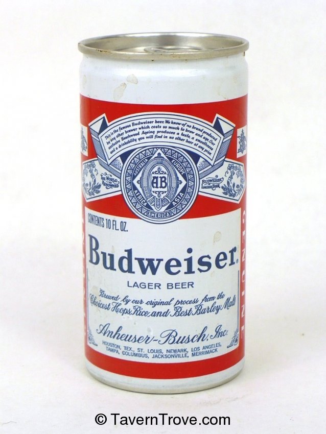 Budweiser Lager Beer