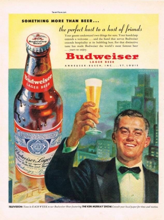 Budweiser Lager Beer