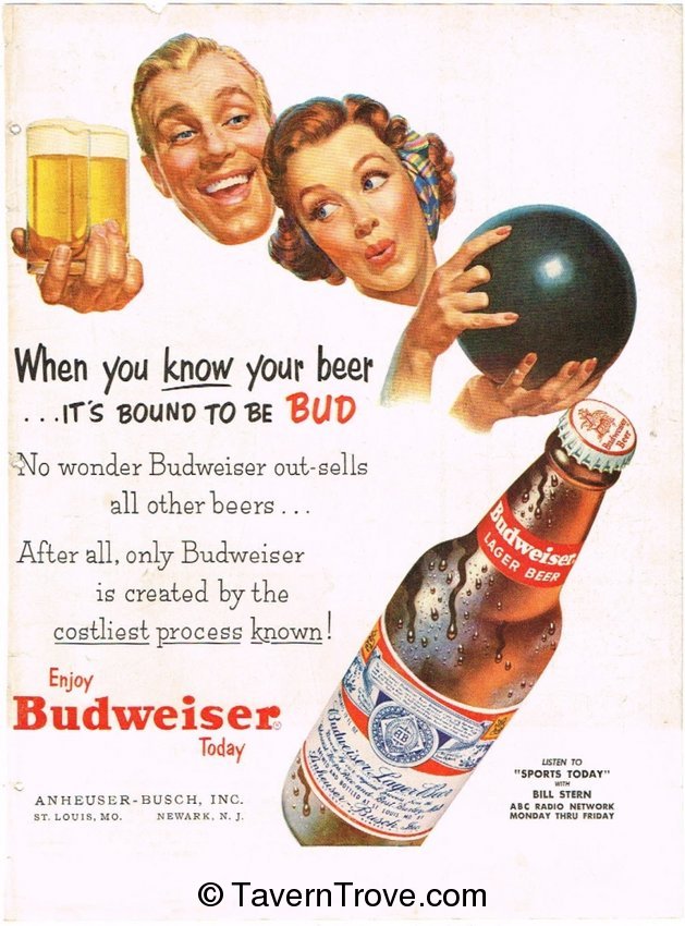 Budweiser Lager Beer