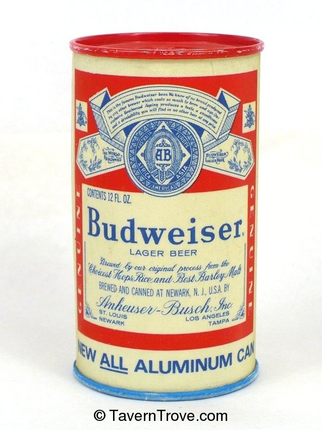 Budweiser Lager Beer test