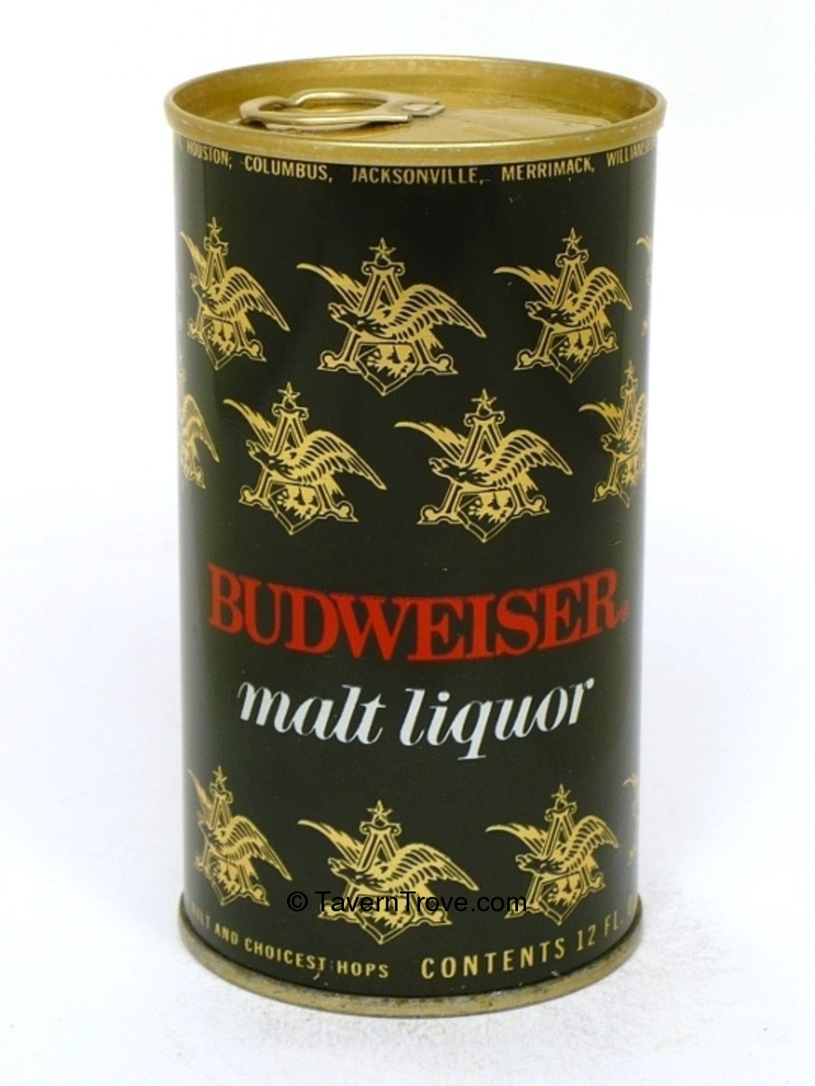 Item 3579 1973 Budweiser Malt Liquor Tab Top Can T4831