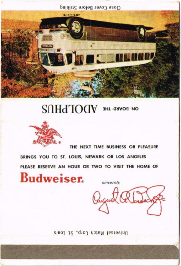Budweiser Adolphus Bus