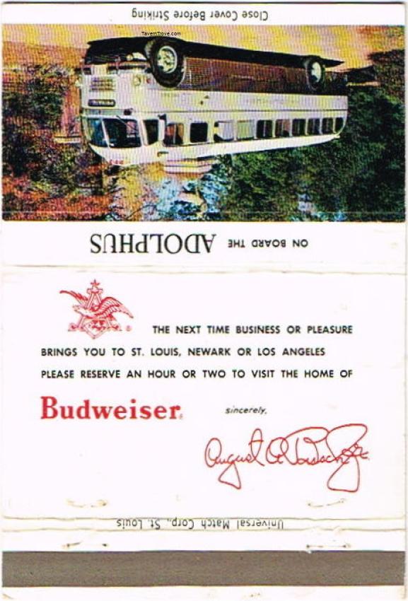 Budweiser Adolphus Bus Dupe