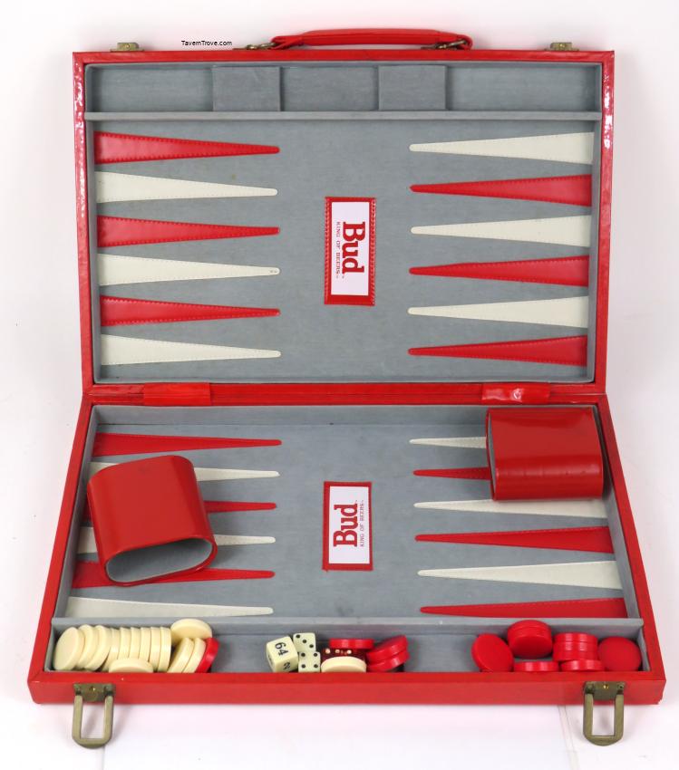 Budweiser Backgammon Set