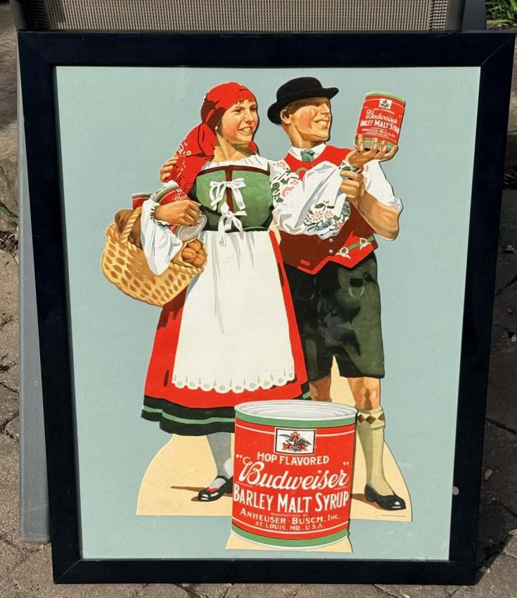 Budweiser Barley Malt Syrup Die Cut