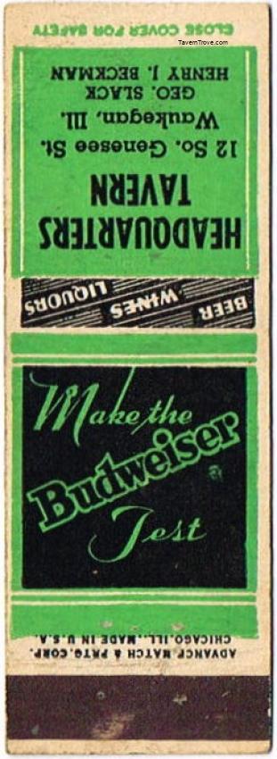Budweiser Beer
