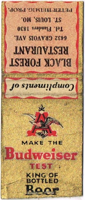 Budweiser Beer