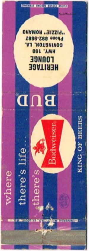 Budweiser Beer (Lt. Purple/Blue)