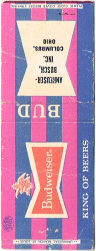 Budweiser Beer (Lt. Purple/Blue)