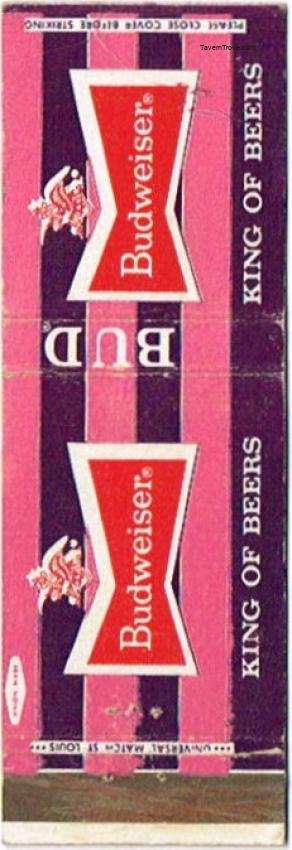 Budweiser Beer (Lt. Purple/Dk. Purple)