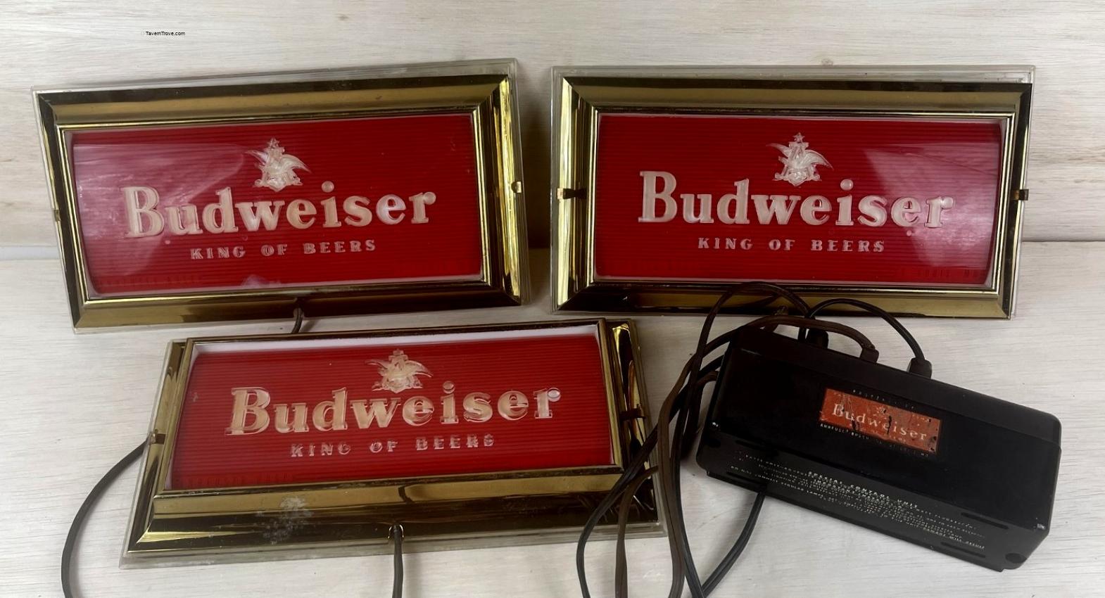 Budweiser Beer 3-Light Set #42