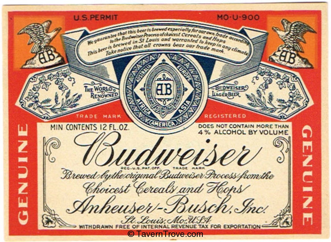 Budweiser Beer