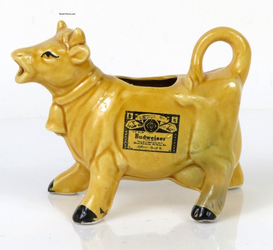 Budweiser Beer 4-Inch Ceramic Creamer