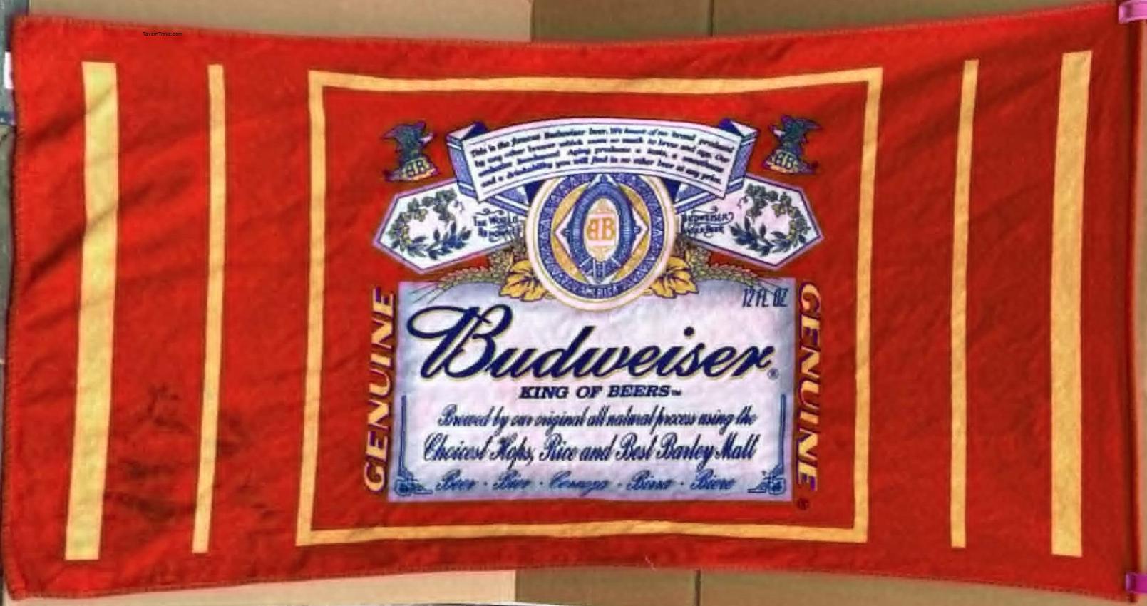 Budweiser Beer 57 x 25 inch Beach Towel