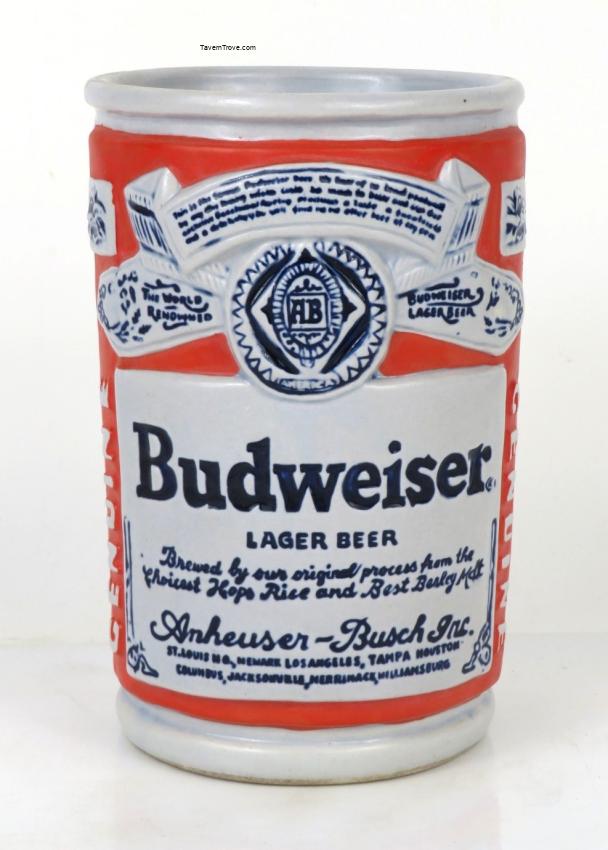 Budweiser Beer 6½ inch Ceramarte Planter