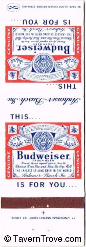 Budweiser Beer