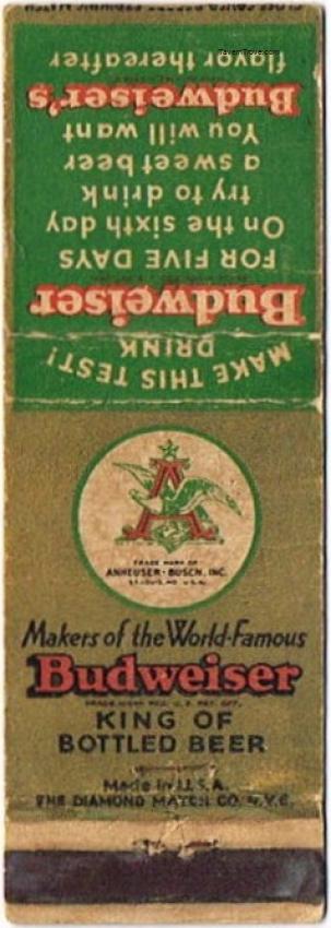 Budweiser Beer Dupe