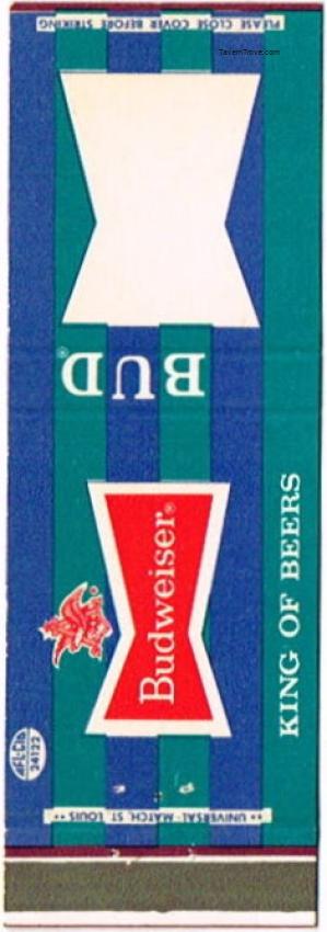 Budweiser Beer (Dk. Purple/Teal)